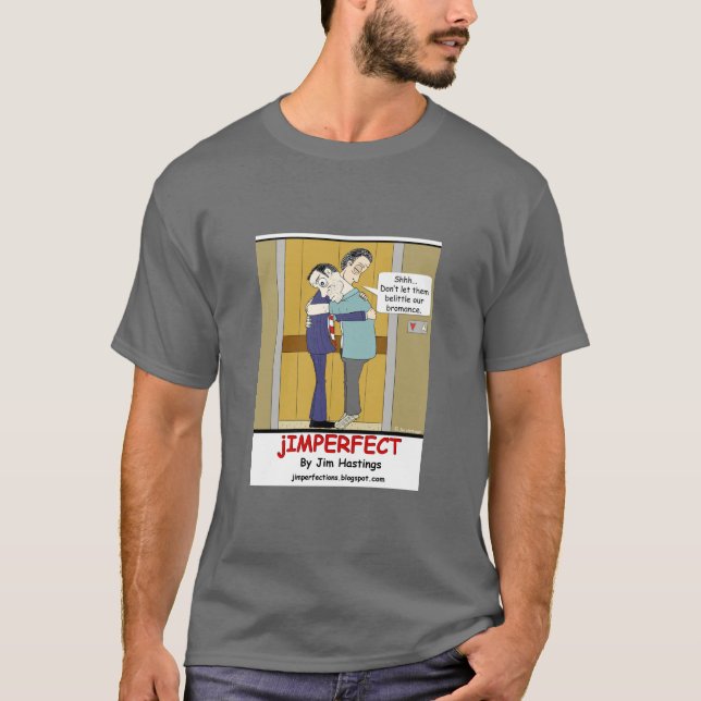 Farbiges Bromance T-Shirt (Vorderseite)