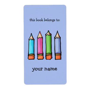 Farbiges Buchzeichen