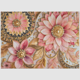 Farbiges Byzantinisches Juwel Art Tissue Seidenpapier