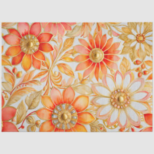 Farbiges Byzantinisches Juwel Art Tissue Seidenpapier