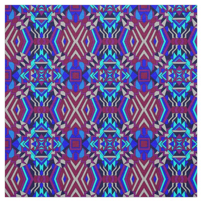 Farbiges Chaos 34 Stoff (Muster)