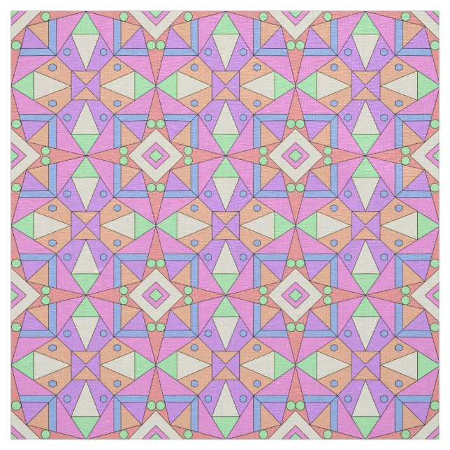 Farbiges Chaos 37 Stoff (Muster)