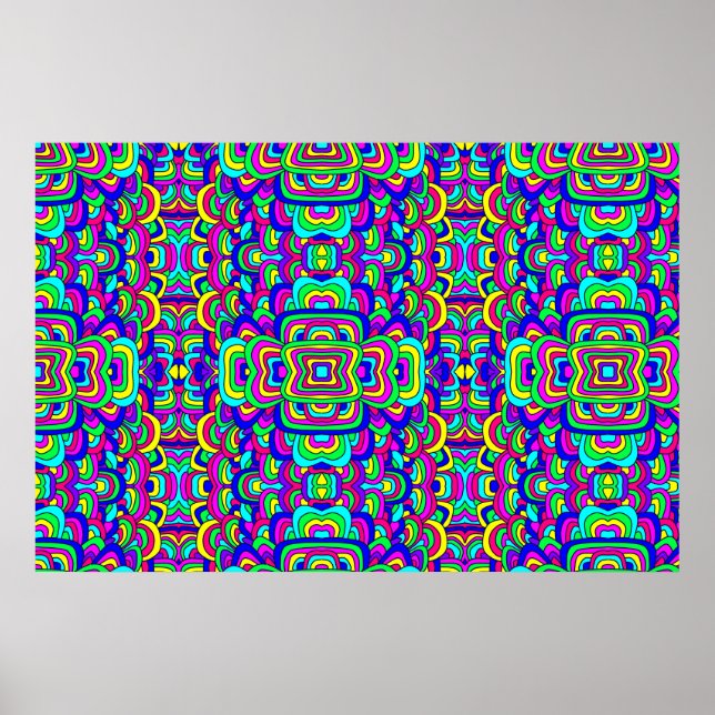 Farbiges Chaos 5 Poster (Vorne)