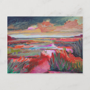 Farbiges Chaos Postkarte