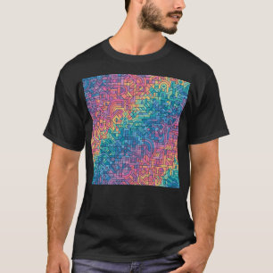 Farbiges Chaos T-Shirt