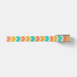 Farbiges Chevron-Band Satinband