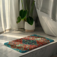 Farbiges Ethnic-Rug-Design