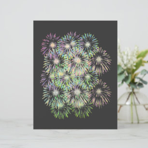 Farbiges Fireworks-Scrapbook