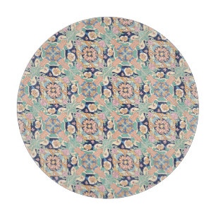 Farbiges Fliesendesign Schneidebrett