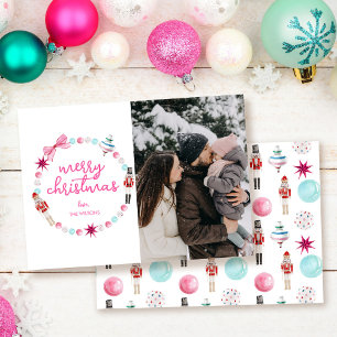 Farbiges Foto Frohe Weihnachten