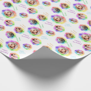 Farbiges Foto von HAMbWG Geschenkpapier