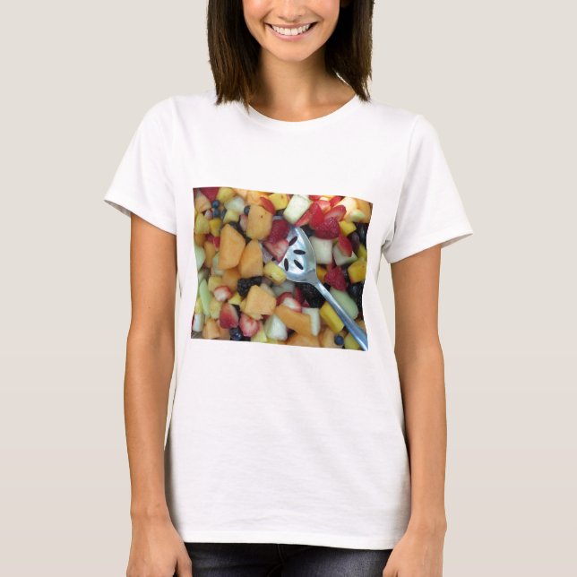Farbiges Fruchtsortiment T-Shirt (Vorderseite)