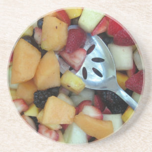 Farbiges Fruchtsortiment Untersetzer