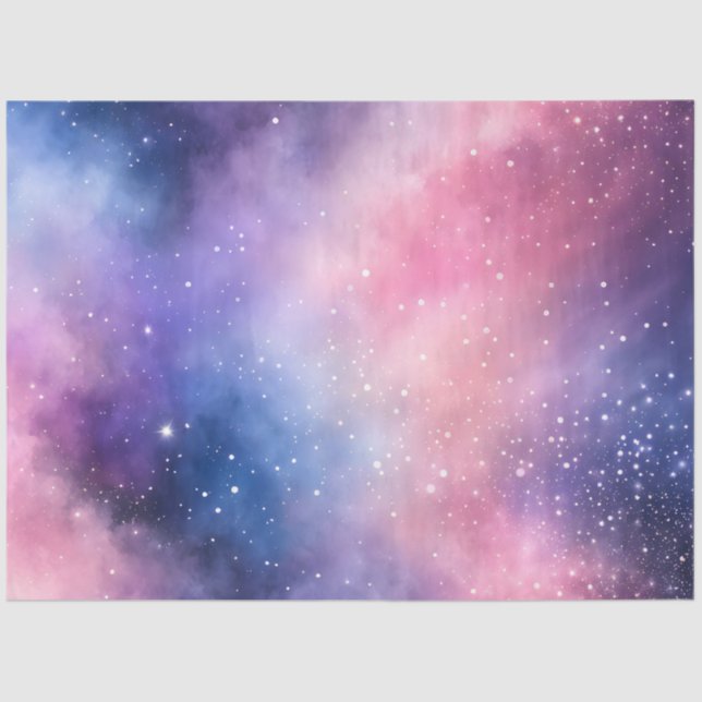 Farbiges Galaxy Art Tissue Paper Seidenpapier (Vorderseite)