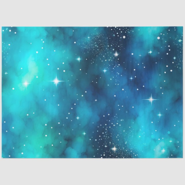 Farbiges Galaxy Art Tissue Paper Seidenpapier (Vorderseite)