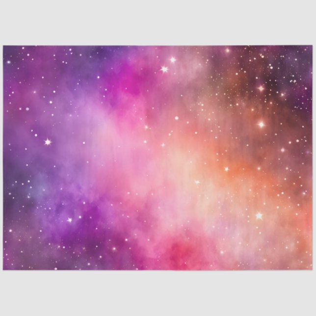 Farbiges Galaxy Art Tissue Paper Seidenpapier (Vorderseite)