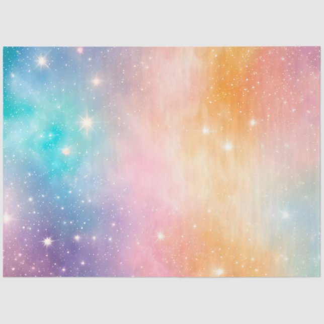 Farbiges Galaxy Art Tissue Paper Seidenpapier (Vorderseite)