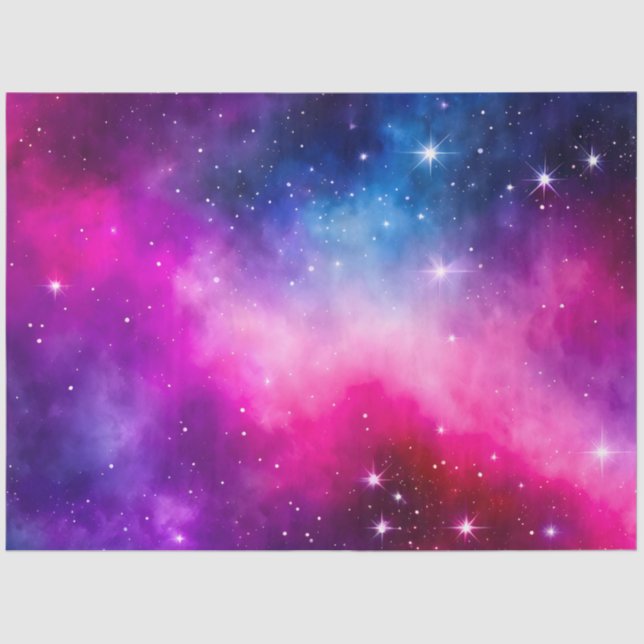 Farbiges Galaxy Art Tissue Paper Seidenpapier (Vorderseite)