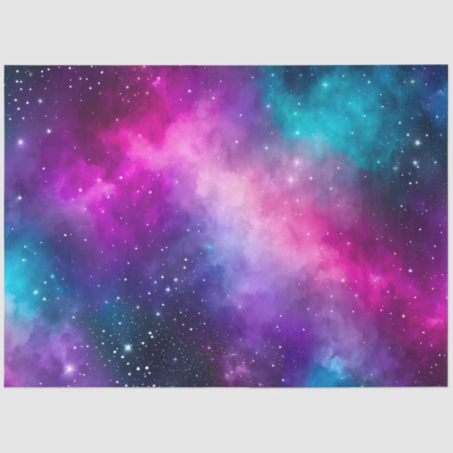 Farbiges Galaxy Art Tissue Paper Seidenpapier (Vorderseite)
