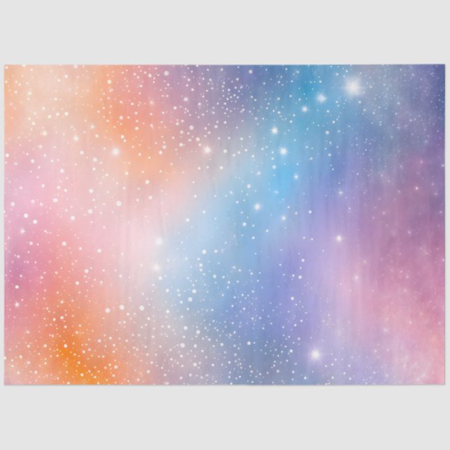 Farbiges Galaxy Art Tissue Paper Seidenpapier (Vorderseite)