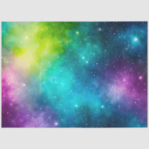 Farbiges Galaxy Art Tissue Paper