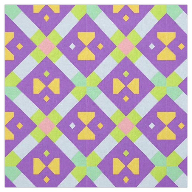 Farbiges geometrisches abstraktes Design Stoff (Muster)