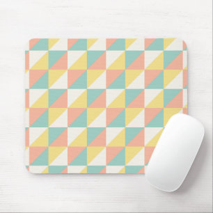 Farbiges geometrisches Abstraktes Dreieck-Muster Mousepad