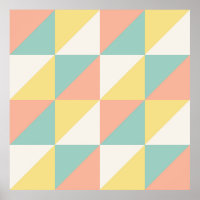 Farbiges geometrisches Abstraktes Dreieck-Muster
