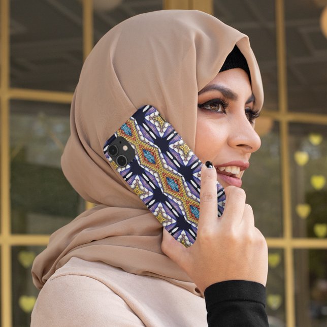 Farbiges geometrisches Abstraktes Muster Case-Mate iPhone Hülle (Von Creator hochgeladen)