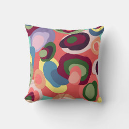 Farbiges geometrisches Design Kissen