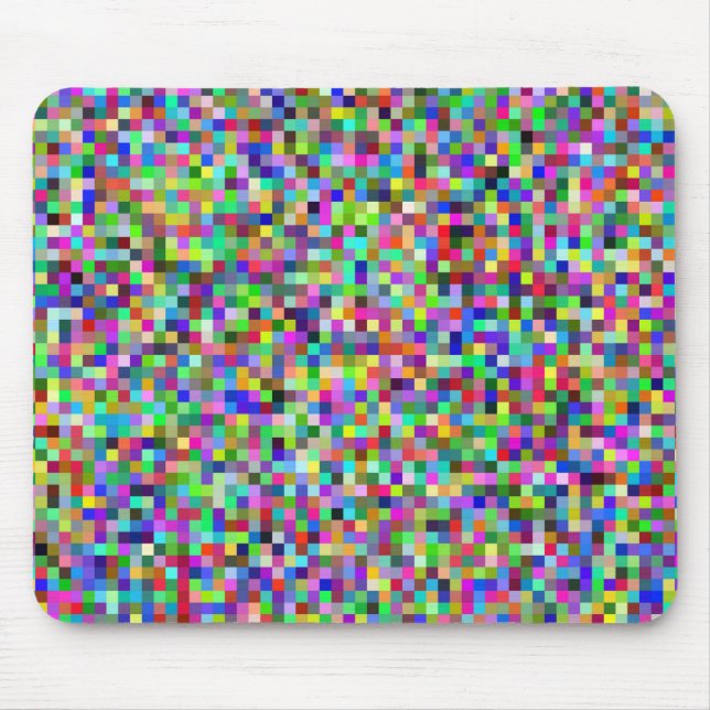 farbiges geometrisches Design Mousepad (Vorne)