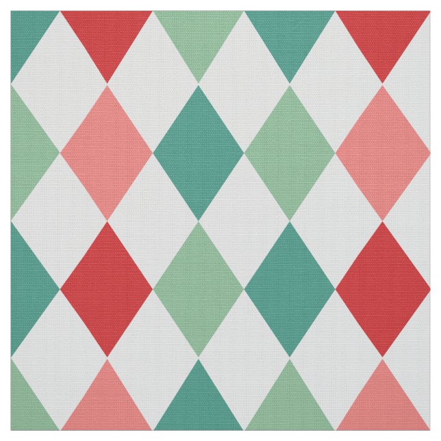 Farbiges geometrisches Muster aus Harlequin Stoff (Muster)