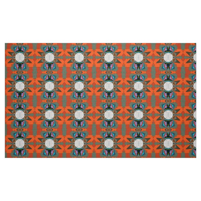 Farbiges geometrisches Muster des südlichen Wester Stoff (Fat Quarter (45,7 x 55,9 cm))