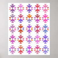 Farbiges geometrisches Muster in Lila Farben