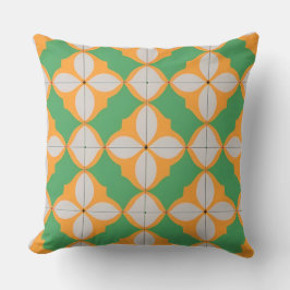 Farbiges geometrisches Muster Kissen