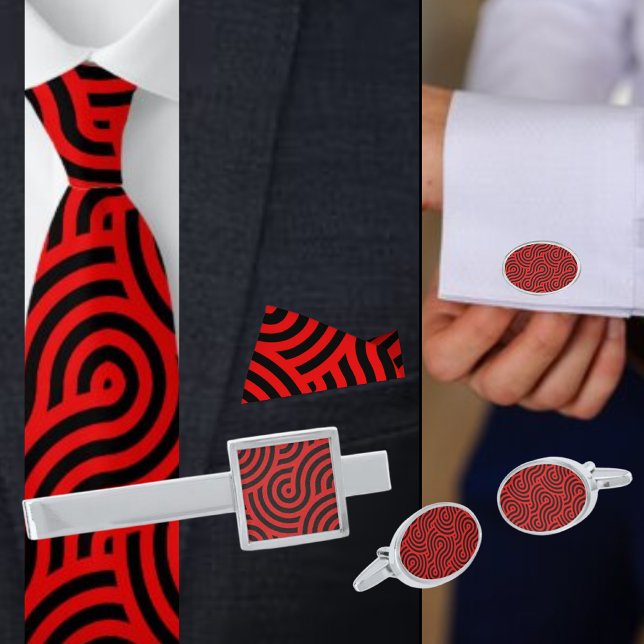 Farbiges geometrisches Muster Krawatte (Von Creator hochgeladen)