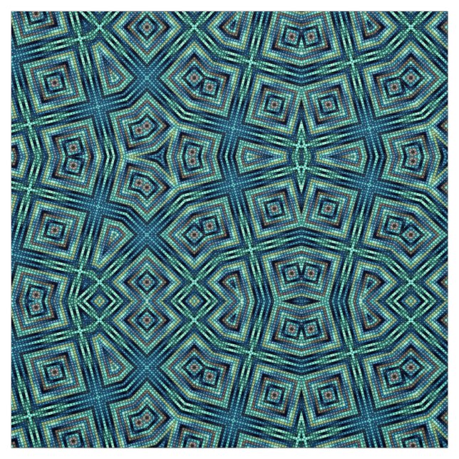Farbiges geometrisches Muster Stoff (Muster)