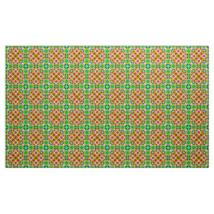 Farbiges geometrisches Muster Stoff