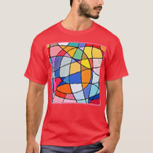 Farbiges geometrisches Muster