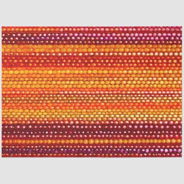 Farbiges Gewebe aus Perlmutt Seidenpapier (Vorderseite)