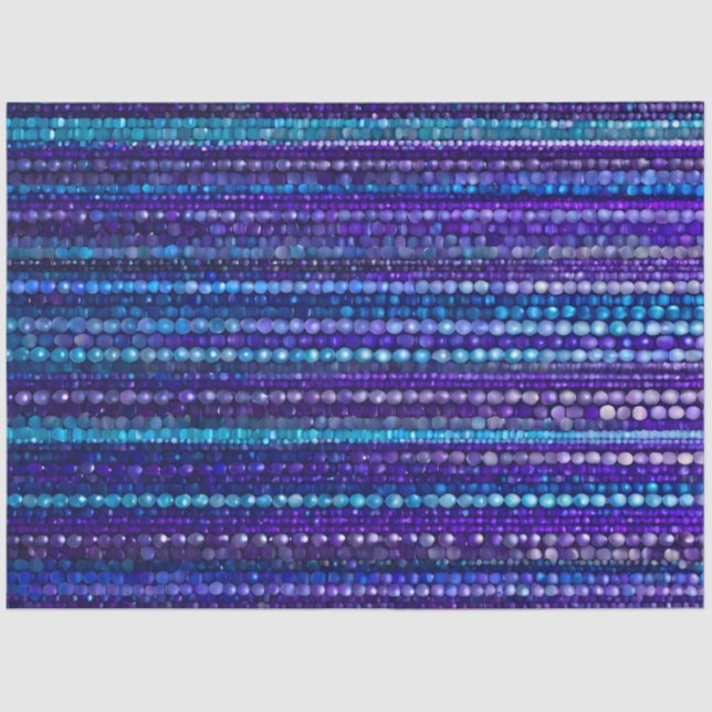 Farbiges Gewebe aus Perlmutt Seidenpapier (Vorderseite)