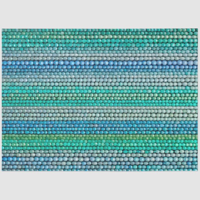 Farbiges Gewebe aus Perlmutt Seidenpapier (Vorderseite)