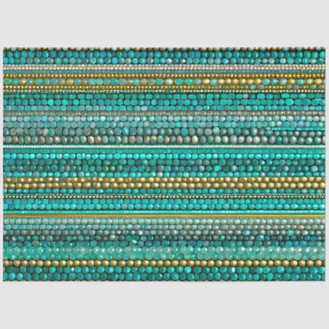 Farbiges Gewebe aus Perlmutt Seidenpapier (Vorderseite)