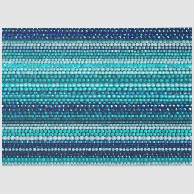 Farbiges Gewebe aus Perlmutt Seidenpapier (Vorderseite)