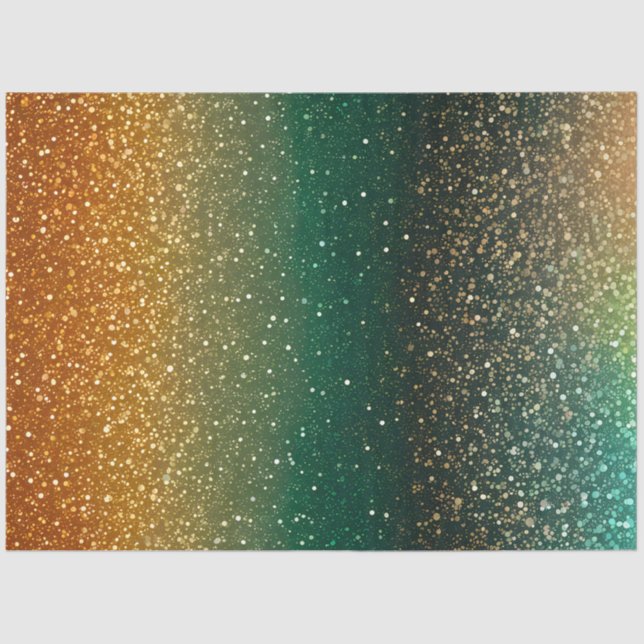 Farbiges Glitzer Kunstpapier Seidenpapier (Vorderseite)