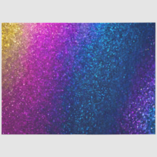 Farbiges Glitzer Kunstpapier Seidenpapier