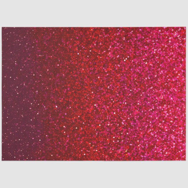 Farbiges Glitzer Kunstpapier Seidenpapier (Vorderseite)