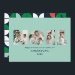 Farbiges helles Weihnachten Weihnachtsgeometrie 4<br><div class="desc">Farbenfrohe fröhliche Weihnachten Weihnachts geometrische Typografie 4 Foto Ferien Design. Rot,  Grün,  Marineblau und Aquarelle.</div>