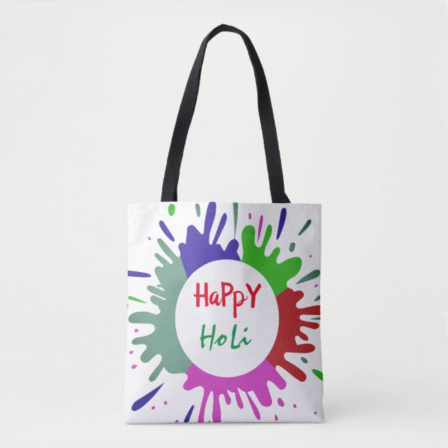 Farbiges Holi-Muster (Vorderseite)