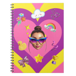 Farbiges Journal-Notebook Notizblock